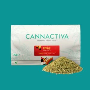 Flores CBD Trim – FÉNIX (Fire OG) | Cultivo Indoor – 30g