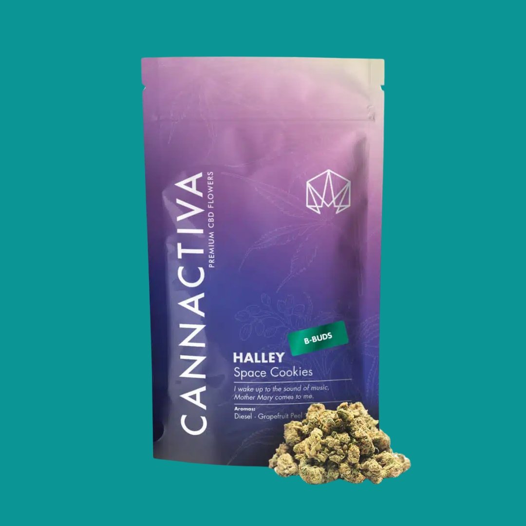 Flores CBD B-Buds – HALLEY (Space Cookies) | Mini Flores CBD