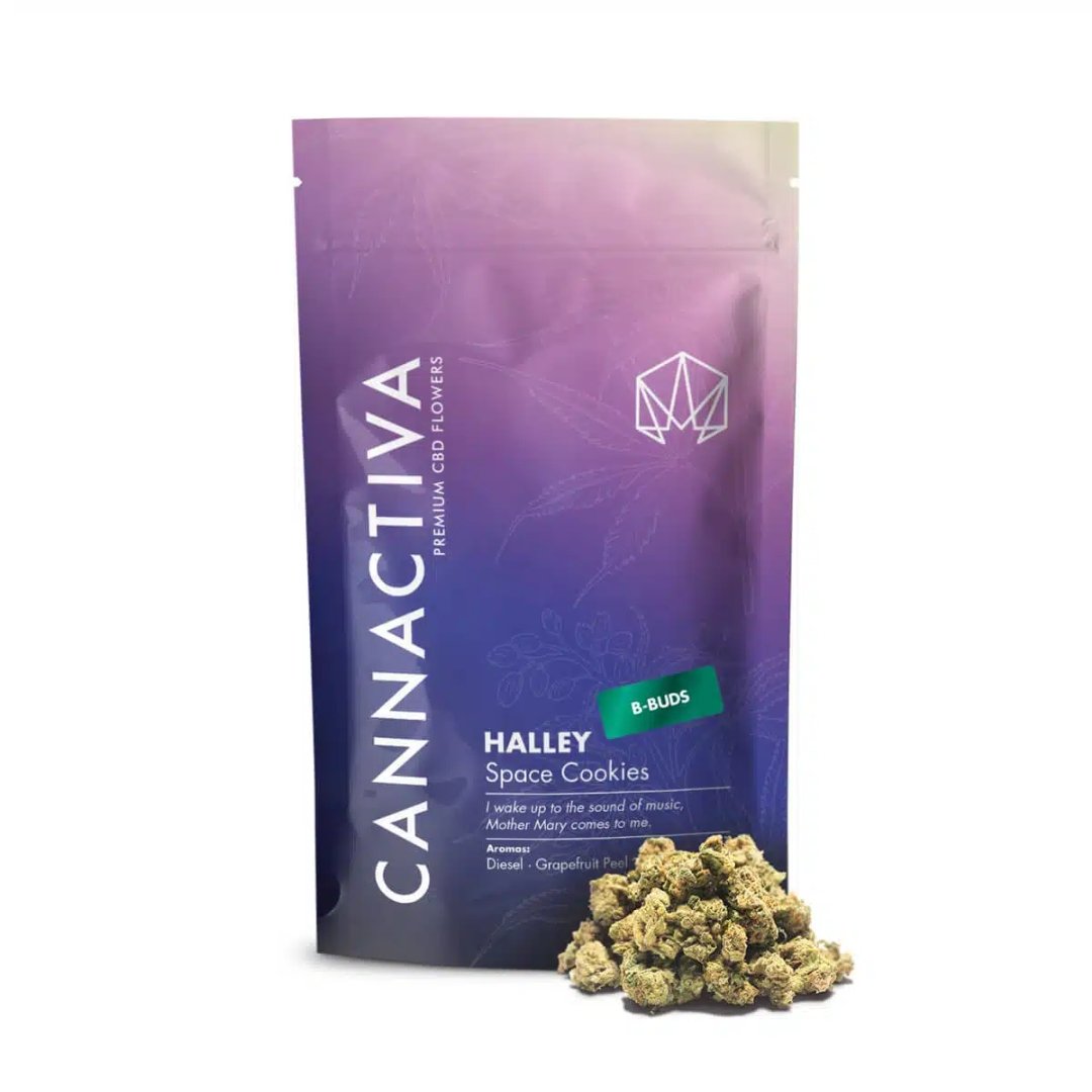 Flores CBD B-Buds – HALLEY (Space Cookies) | Mini Flores CBD - Image 2