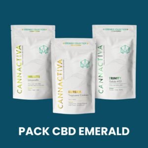 PACK CBD EMERALD – 3 Flores Premium Indoor