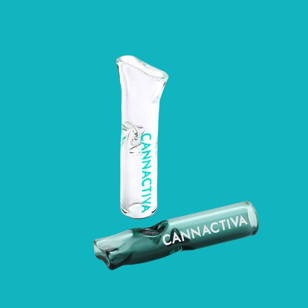 Boquilha de Vidro para Flores CBD – Transparente ou Verde