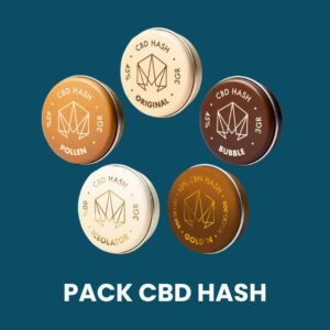 PACK CBD HASH – Seleção de Resinas Premium (3, 4 ou 5 unidades)