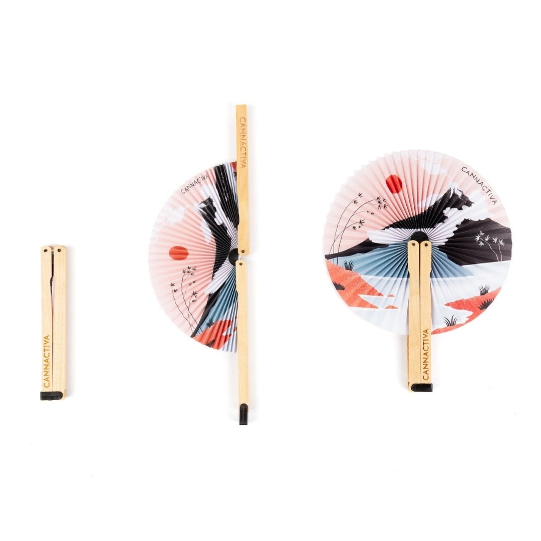 Leque Japonês Pai Pai – Design Ikigai Cannactiva - Image 6