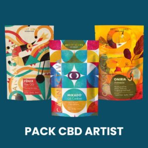 PACK CBD ARTIST – 3 Flores Premium (Edição Limitada)