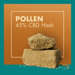 CBD Hash 45% – Pollen Dry Sift