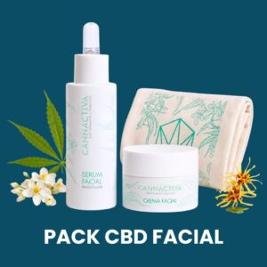 PACK CBD FACIAL – Sérum, Creme Hidratante e Loção Corporal